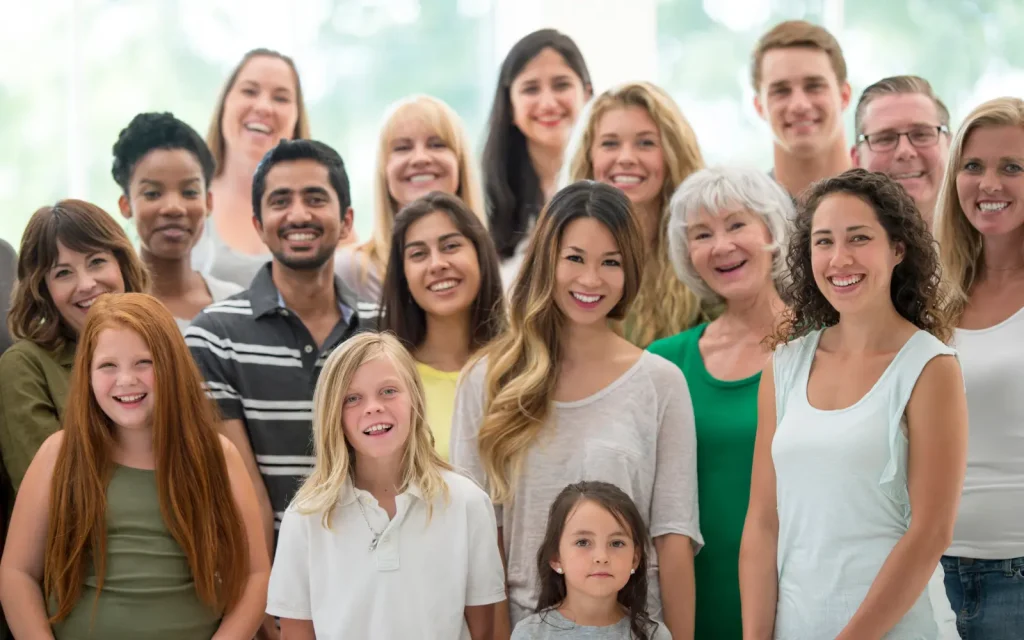 Culturally-diverse-therapy-in-Los-Angeles A group of culturally diverse people, representing the kinds of clients GGPA works with