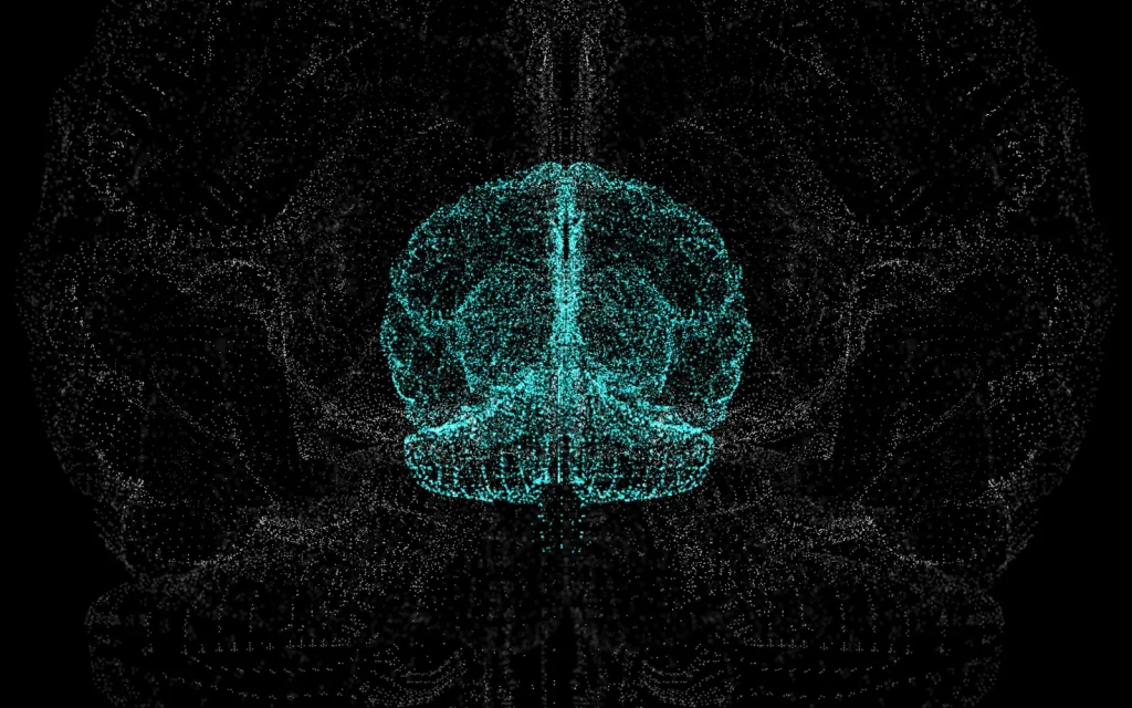 Different-neurotypes-in-ADHD-impacted-relationships A CGI image of a brain, representing different neurotypes in ADHD relationships